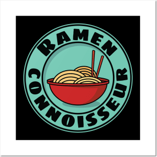 Ramen Noodle Connoisseur Graphic Posters and Art